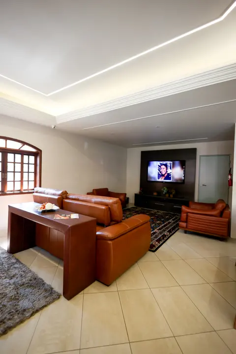 Sala de estar da Pousada Big Bear 1