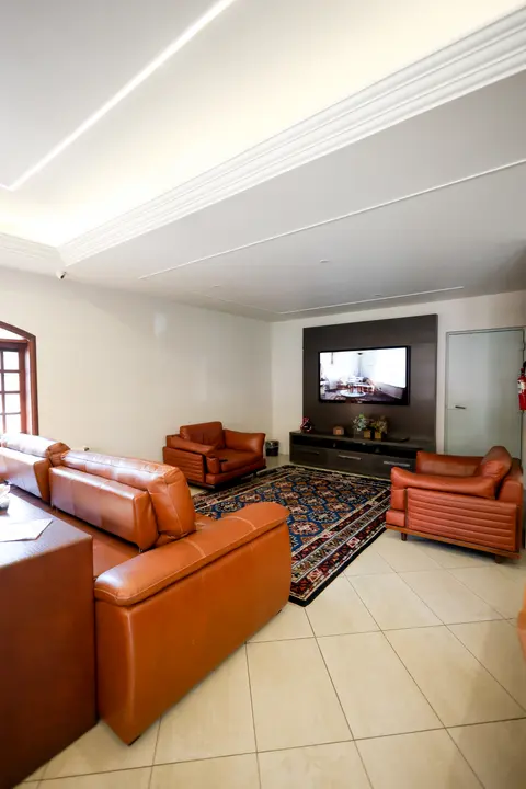 Sala de estar da Pousada Big Bear 1