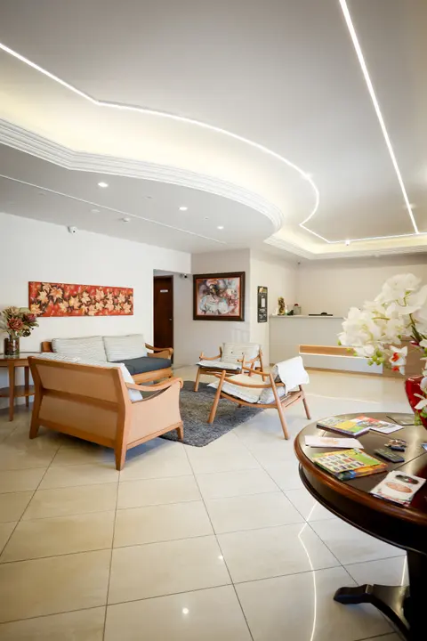 Sala de estar da Pousada Big Bear 1