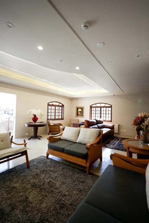 Sala de estar da Pousada Big Bear 1