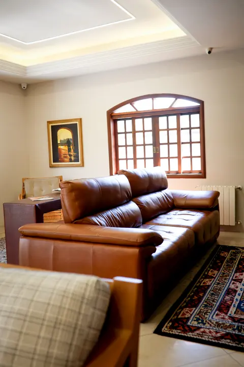 Sala de estar da Pousada Big Bear 1