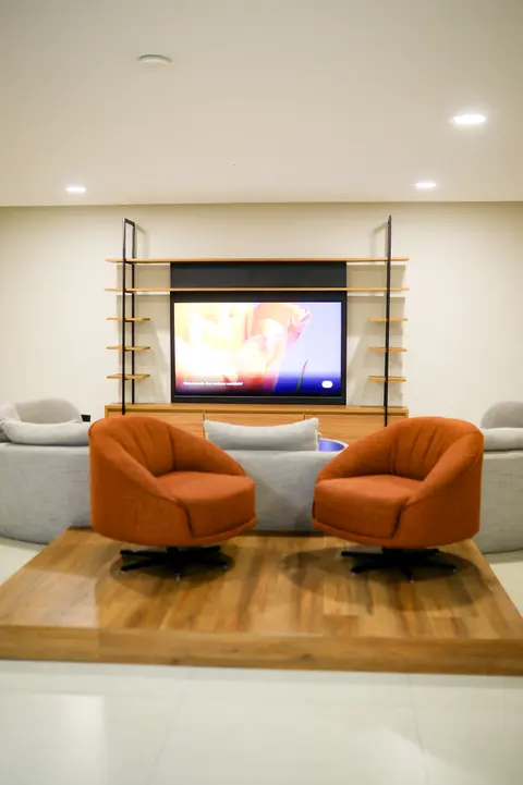 Sala de estar da Pousada Big Bear 2