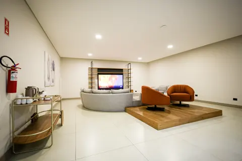 Sala de estar da Pousada Big Bear 2